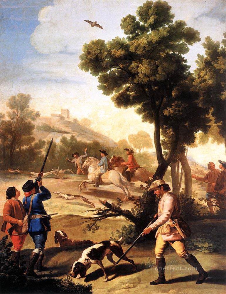 El brote de codorniz Romántico moderno Francisco Goya Pintura al óleo